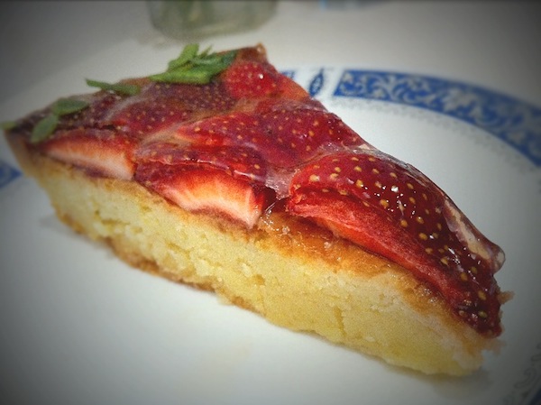 Strawberry Flan