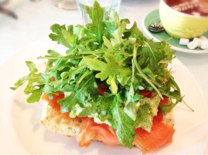 Smashed Avocado on Focaccia